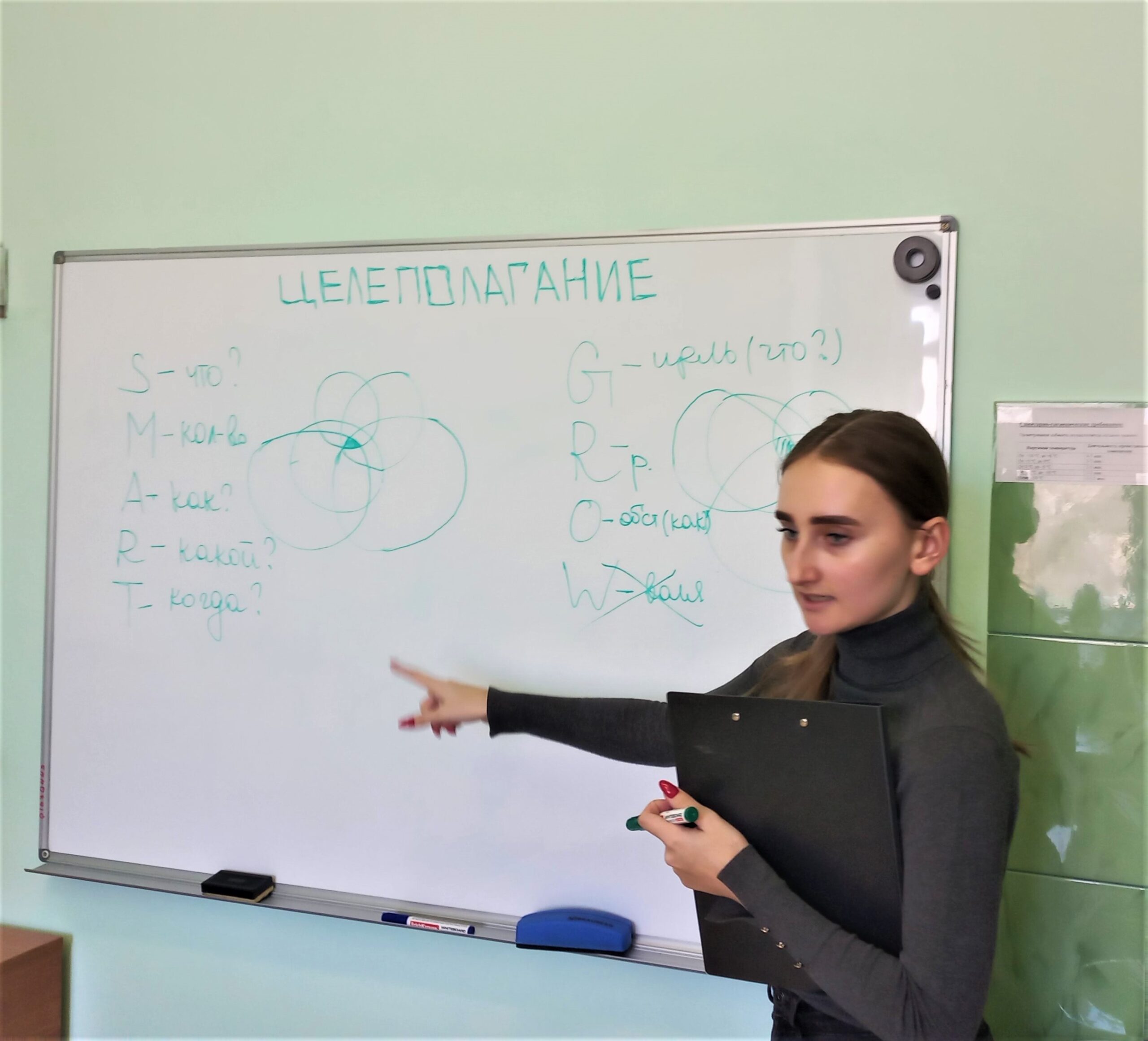 Третья сессия стажировочной практики. Модель SMART.